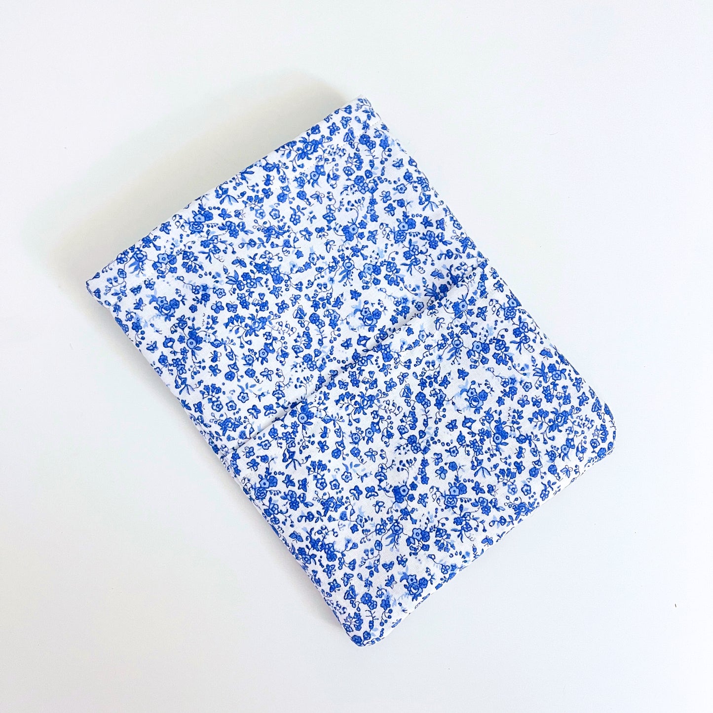 Royal Blue Floral Kindle Sleeve