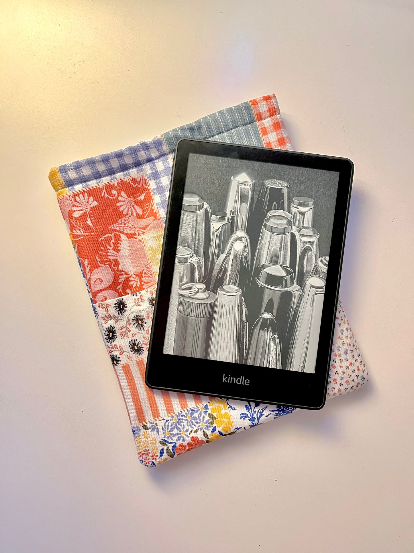 Blue Floral Picnic Kindle/Book Sleeve (Copy)